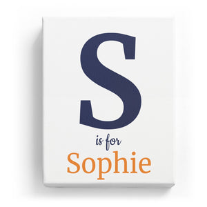 S is for Sophie - Classic