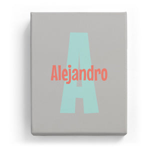Alejandro Overlaid on A - Cartoony