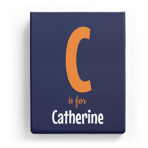 C is for Catherine - Cartoony