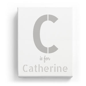 C is for Catherine - Stylistic