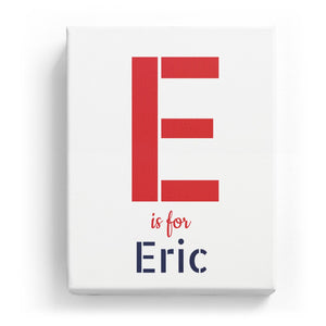 E is for Eric - Stylistic