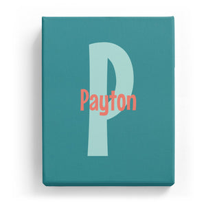 Payton Overlaid on P - Cartoony
