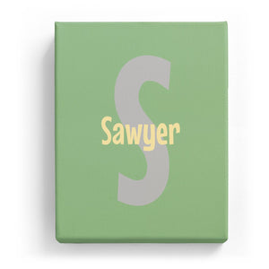 Sawyer Overlaid on S - Cartoony