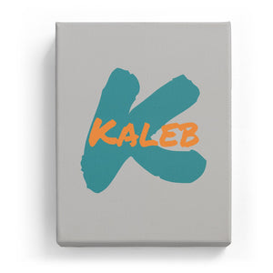 Kaleb Overlaid on K - Artistic