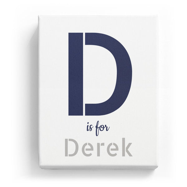 D is for Derek - Stylistic