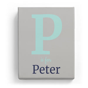 P is for Peter - Classic