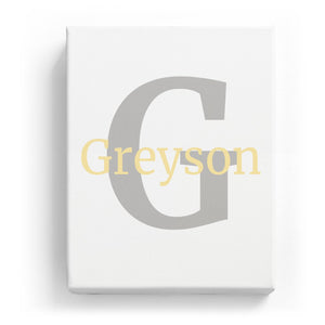 Greyson Overlaid on G - Classic