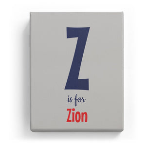 Z is for Zion - Cartoony