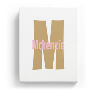 Mckenzie Overlaid on M - Cartoony