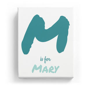 M is for Mary - Artistic