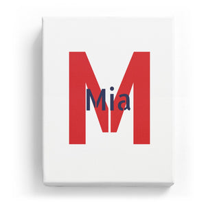 Mia Overlaid on M - Stylistic