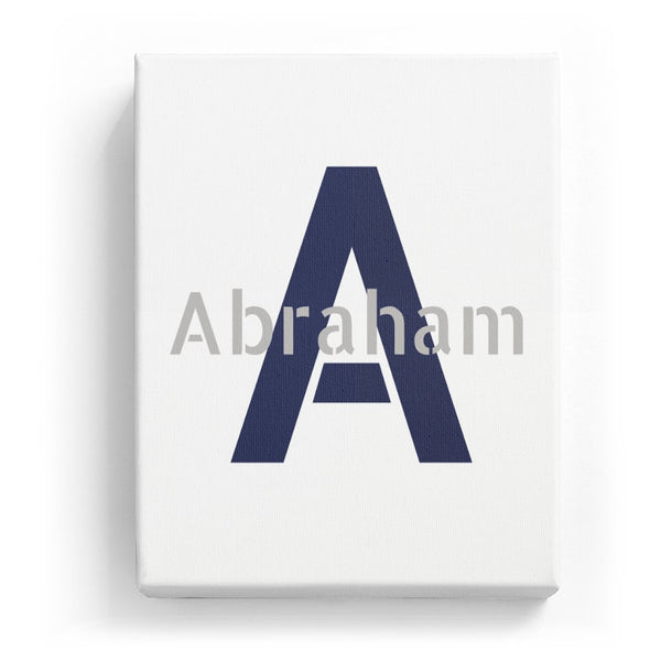 Abraham Overlaid on A - Stylistic