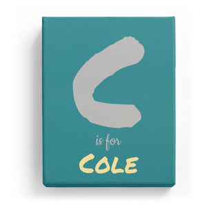 C is for Cole - Artistic