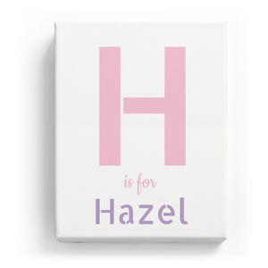 H is for Hazel - Stylistic