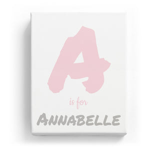 A is for Annabelle - Artistic