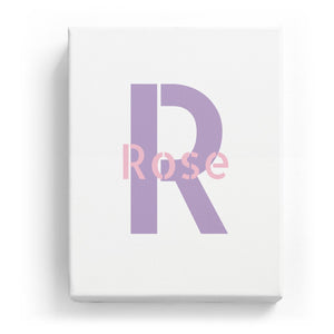 Rose Overlaid on R - Stylistic