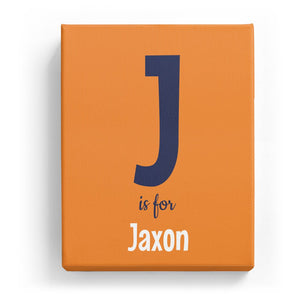 J is for Jaxon - Cartoony