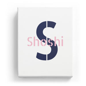 Shoshi Overlaid on S - Stylistic