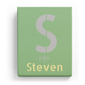S is for Steven - Stylistic