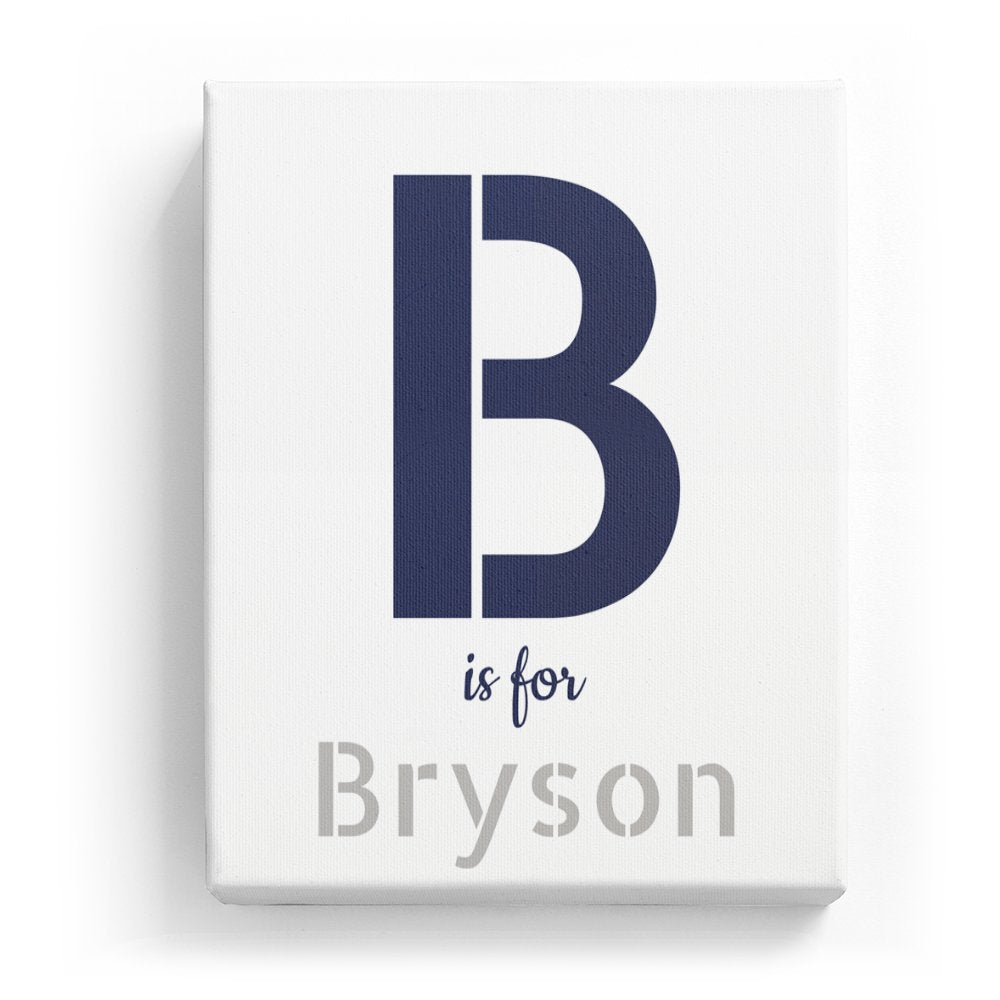 Bryson's Personalized Canvas Art
