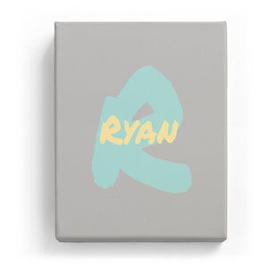 Ryan Overlaid on R - Artistic