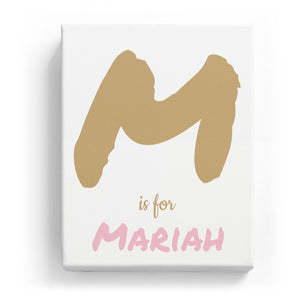 M is for Mariah - Artistic