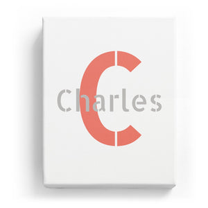 Charles Overlaid on C - Stylistic