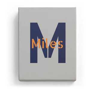 Miles Overlaid on M - Stylistic