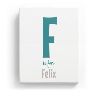 F is for Felix - Cartoony