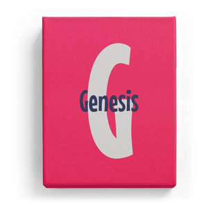 Genesis Overlaid on G - Cartoony
