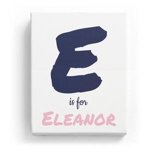 E is for Eleanor - Artistic