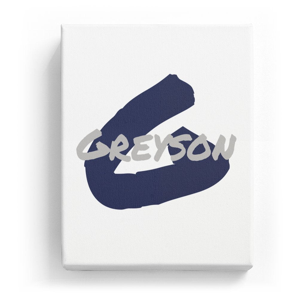 Greyson's Personalized Canvas Art