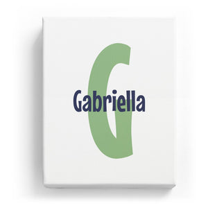 Gabriella Overlaid on G - Cartoony