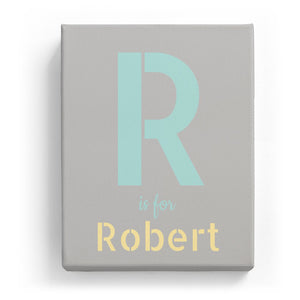 R is for Robert - Stylistic