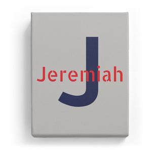 Jeremiah Overlaid on J - Stylistic