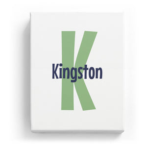 Kingston Overlaid on K - Cartoony