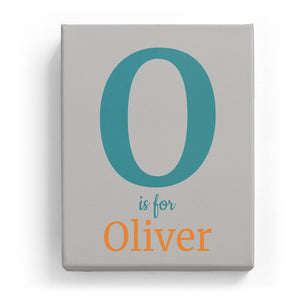 O is for Oliver - Classic