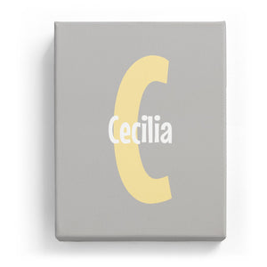 Cecilia Overlaid on C - Cartoony