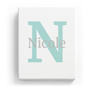 Nicole Overlaid on N - Classic