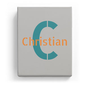 Christian Overlaid on C - Stylistic
