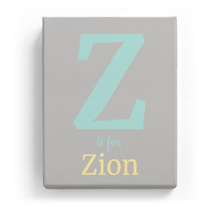 Z is for Zion - Classic