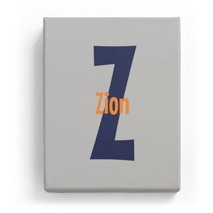 Zion Overlaid on Z - Cartoony