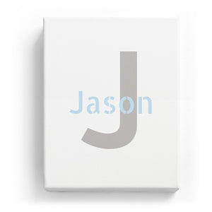 Jason Overlaid on J - Stylistic