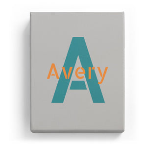 Avery Overlaid on A - Stylistic