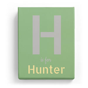 H is for Hunter - Stylistic