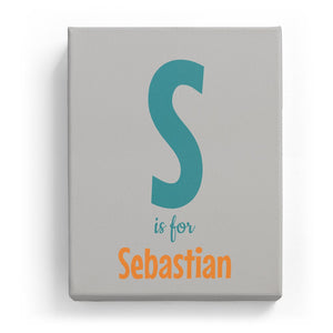 S is for Sebastian - Cartoony