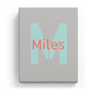 Miles Overlaid on M - Stylistic