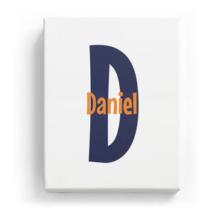 Daniel Overlaid on D - Cartoony