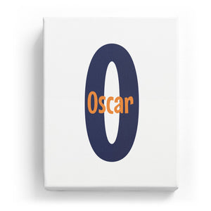 Oscar Overlaid on O - Cartoony