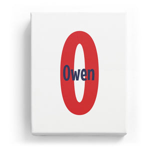 Owen Overlaid on O - Cartoony